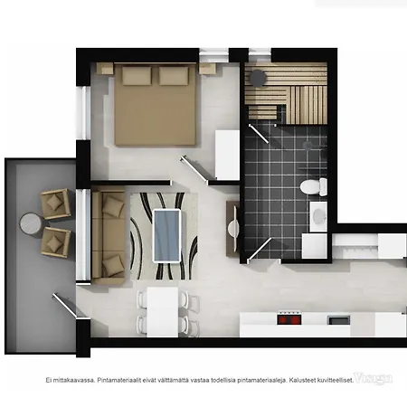 Apartamento Levin Kunkku C4 Levi